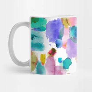 Spring Tones Blue Pink Gold Mug